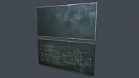 Blackboard PBR Game Ready