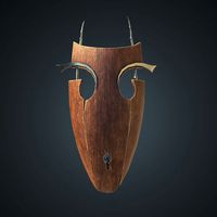 Old vampires mask
