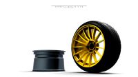 Enkei RS05RR automotive -RIM ONLY- 3D model  - WebGl Ready -