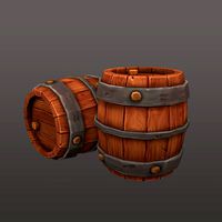 Wooden barrel