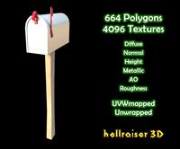 Mailbox - PBR - Textured