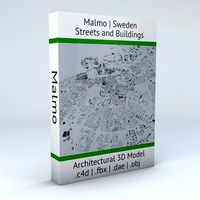 Malmo Streets and Buildings