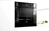 Black glass oven