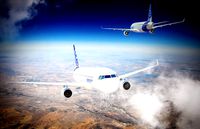 Big plane for transport people