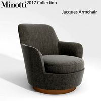 Minotti Jacques Armchair 1