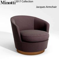 Minotti Jacques Armchair 3