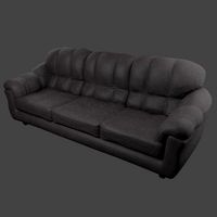 Couch with  Leather Variation