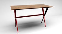 Office Table - Cross Legs