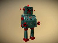 Vintage Toy Robot