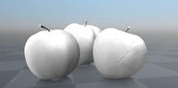 Ligol Apples - 3 pieces - laser scanned