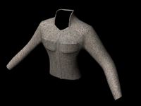 Gray Cashmere Sweater
