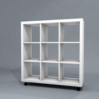 Rolling storage shelves h142 w122 d40
