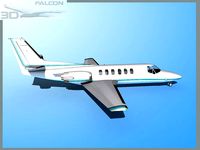 Falcon3D Citation V C560 F09