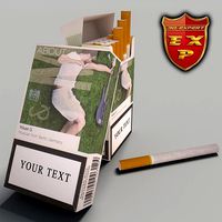 LM About cigarette pack