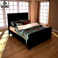 Ashley Carlyle Queen Upholstered Bed