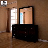 Ashley Carlyle Dresser Mirror