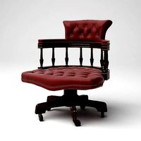 Brown vintage armchair 23 am5