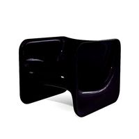 Black modern armchair 11 am121