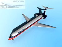 Falcon3D MD-80 AeroMexico