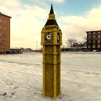 Big Ben for 3ds obj and fbx formats