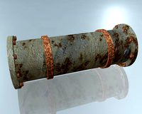 Rusted Pipe 002