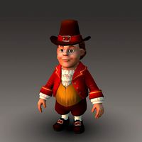 Cartoonish Civilian Male