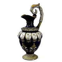 Purple Metal Enlaced Vase