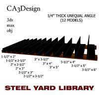 1 4in Thick Unequal Angle