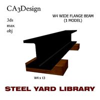 W4 Wide Flange Beam