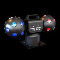Portable Roto Ball Tri Led