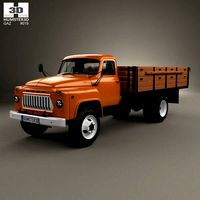 GAZ 53 Flatbed Truck 1965
