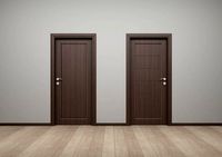 Modern Interior Wood Door - Real Wood UVW Maps - MUTE C1-C2