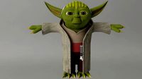 Yoda 3D Clone Wars Star Wars Character