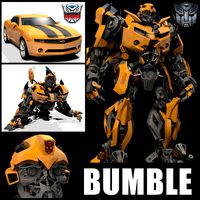 Bumblebee Forever - 3d animated model
