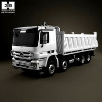 Mercedes-Benz Actros Tipper 4-axis 2011