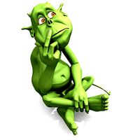 Green Imp Character