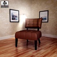 Beige Microfiber Chair Allen Park