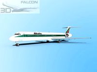 Falcon3D MD-80 Alitalia