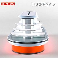 Semi vertical refregirated showcase for supermarket