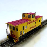 Union Pacific Caboose