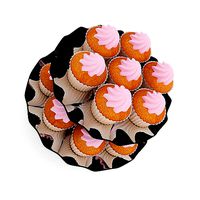 Muffins on Plate