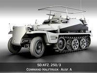 SD KFZ 250 3 - Half-track Command Version