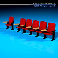 Lecture hall chairs