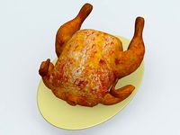 Roasted turkey