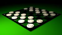 Black White Checkers