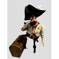 Pirate Flint for Poser