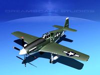 North American P-51B Mustang V12