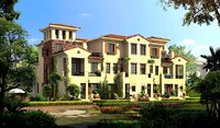 Aristocratic Mansion with Posh Front Yard