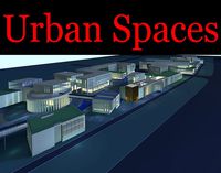 Urban Space with Posh Building