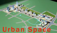 Cityscape with Commercial Multiplex